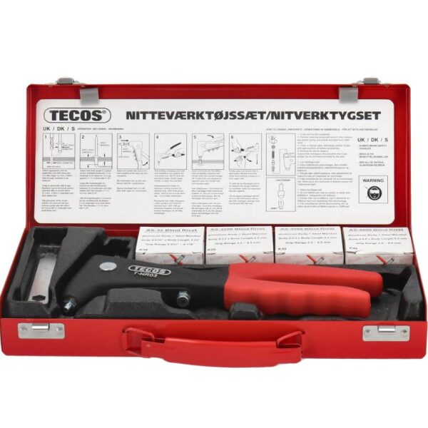 TECOS HR03 SETT NAGLETANG OG NAGLER 2,4-4,8